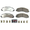 PowerStop Z36 Truck And Tow Carbon-Fiber Ceramic Brake Pads With Hardware
