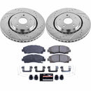 PowerStop Z23 Daily Driver Carbon-Fiber Ceramic Brake Pad and Drilled & Slotted
