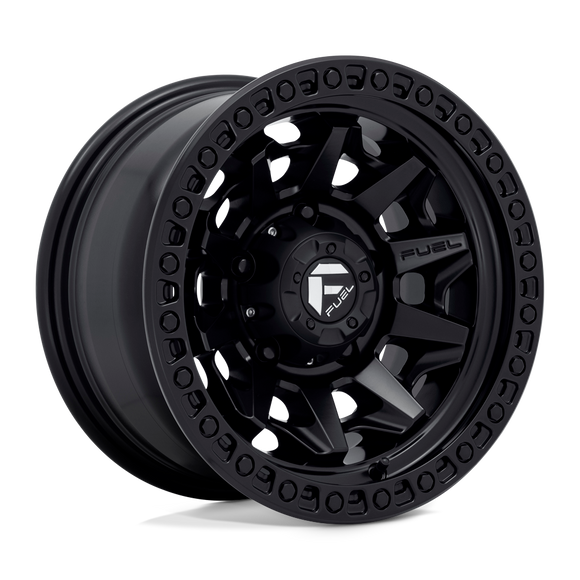 15X8 Fuel D694 Covert Matte Black 5X139.7 ET-12 wheel/rim