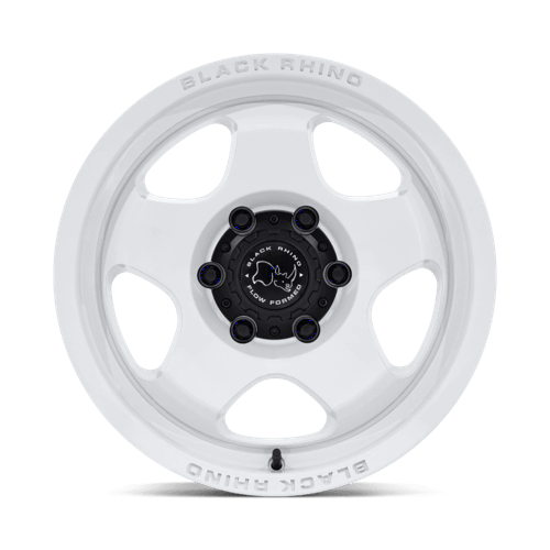 17X9 Black Rhino BR031 Sol Gloss White 6X120 ET12 CB74.6 Wheel Rim