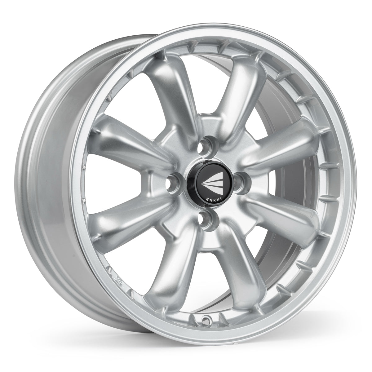 15x7 Enkei Compe Silver 4x100 ET38 Wheel Rim