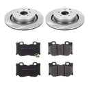 PowerStop Track Day Spec High-Performance Brake Pad and Rotor Kit