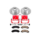 PowerStop Z23 Daily Driver Carbon-Fiber Ceramic Pads Drilled & Slotted Rotor & C