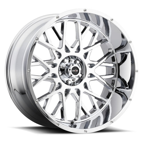 20x9 Vision 412 Rocker Chrome 8x180 ET12 Wheel Rim