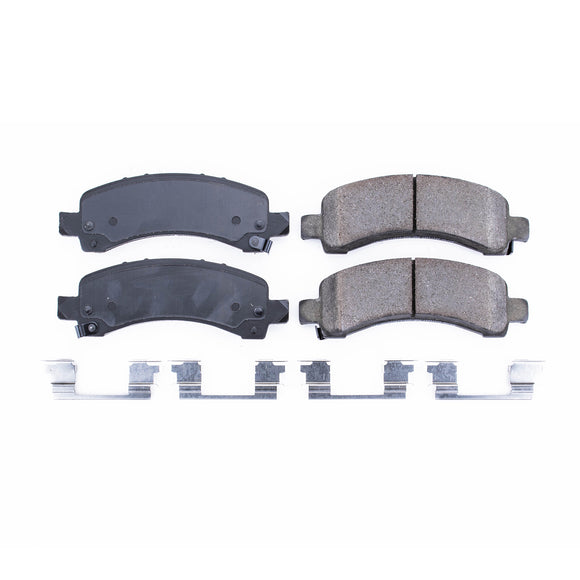 PowerStop Z17 Evolution Ceramic Brake Pads With Hardware