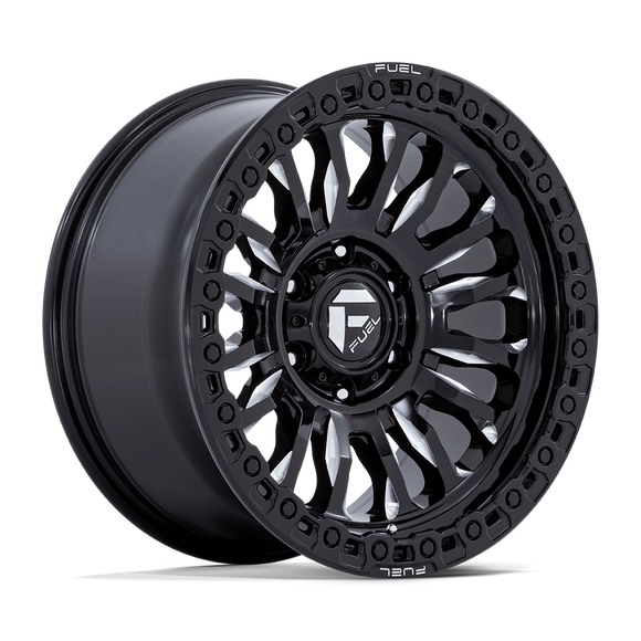 18x9 Fuel Off-Road FC857 Rincon Black 6x139.7 ET1 CB106.1 Wheel Rim