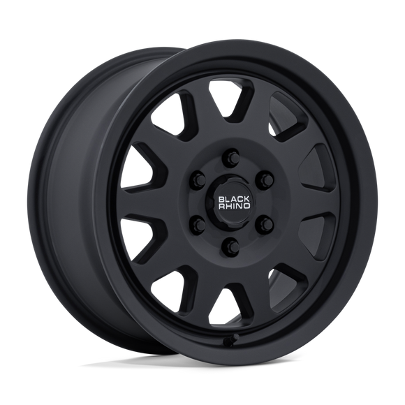 16X8 Black Rhino Stadium Matte Black 5X130 ET45 Wheel Rim