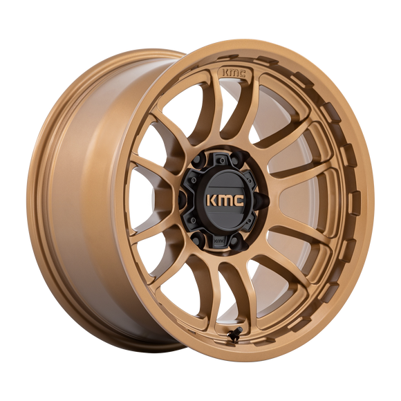 17X8.5 KMC KM727 WRATH Matte Bronze 5X127 ET0 wheel/rim
