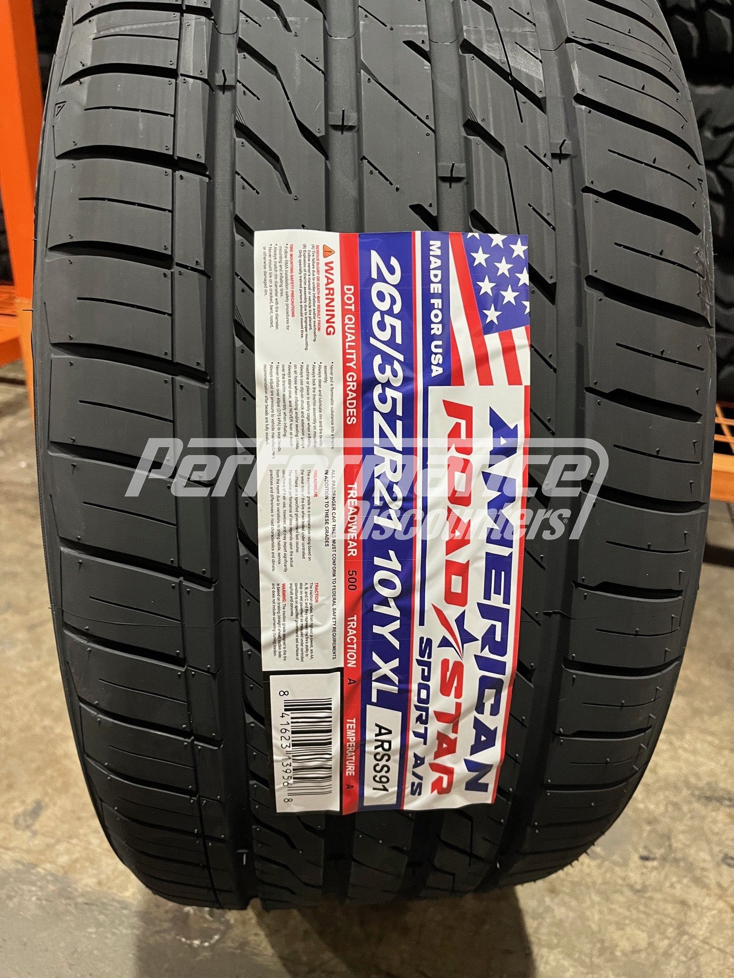 American Roadstar Sport AS Tire(s) 265/35R21 101Y XL BSW 265 35 21 2653521