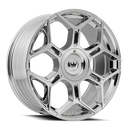 20x8.5 Mazzi 379 Libra Chrome 5x112 5x120 ET35 Wheel Rim