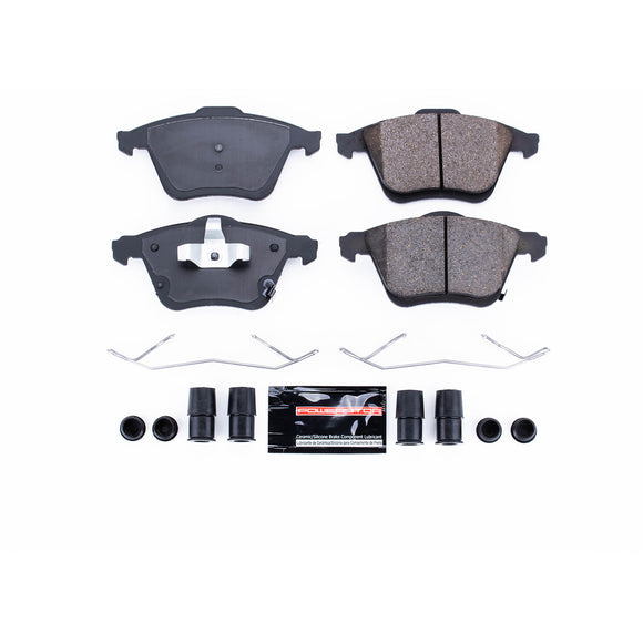 PowerStop Z23 Evolution Sport Carbon-Fiber Brake Pads With Hardware