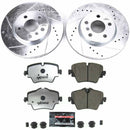 PowerStop Z26 Street Performance Ceramic Brake Pad and Drilled & Slotted Rotor K