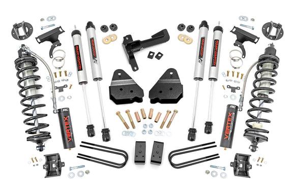 Rough Country 3" Lift Kit Coilover Conversion For Ford F-250 4WD 05-07