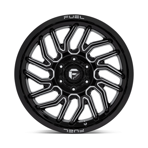 20x9 Fuel Off-Road D807 Hurricane Black 6x139.7 ET20 CB106.1 Wheel Rim