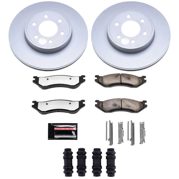Z36 Truck & Tow Premium Carbon-Fiber Ceramic Brake Pad and Fully Coated Rotor Ki
