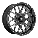 20X7 MSA OFFROAD WHEELS M45 PORTAL Gloss Black Milled 4X156 ET0 wheel/rim-3