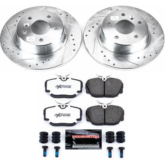 PowerStop Z26 Street Performance Ceramic Brake Pad and Drilled & Slotted Rotor K