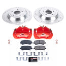 PowerStop Z23 Daily Driver Carbon-Fiber Ceramic Pads Drilled & Slotted Rotor & C