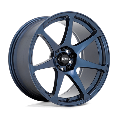 17X8 Motegi MR154 Battle Midnight Blue 5X114.3 5X4.5 ET43 Wheel Rim