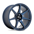 17X8 Motegi MR154 Battle Midnight Blue 5X114.3 5X4.5 ET43 Wheel Rim