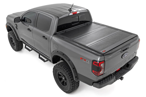 Rough Country Hard Low Profile Bed Cover For 5' Bed Ford Ranger 2024-25