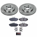 PowerStop OE Stock Replacement Low-Dust Ceramic Brake Pad and Rotor Kit