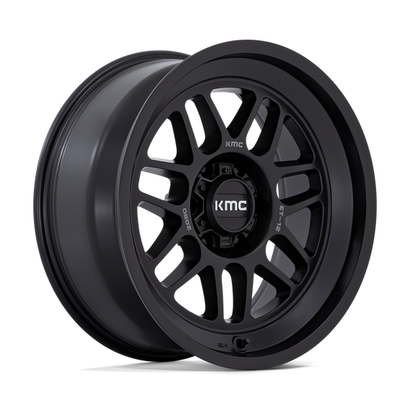 20X9 KMC KM725 Terra Satin Black 6X139.7 6X5.5 ET-12 Wheel Rim