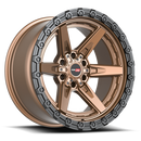 18x9 Vortek VRT-602 Argon Matte Bronze Black Ring 6x135 ET-12 CB106.1 Wheel