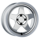 15x8 Kansei K12H KNP Hyper Silver 4x100 ET0 CB73.1 Wheel