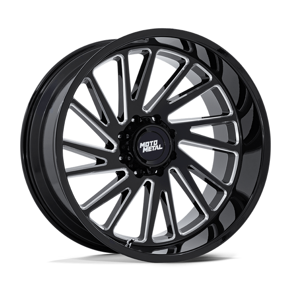 22X10 Moto Metal MO811 Combat Black 8X165.1 8X6.5 ET-18 Wheel Rim