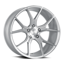 20x10 Dolce Performance MONZA Gloss Silver Machined Face 5x114.3 ET40 CB73.1