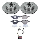 PowerStop OE Stock Replacement Low-Dust Ceramic Brake Pad and Rotor Kit