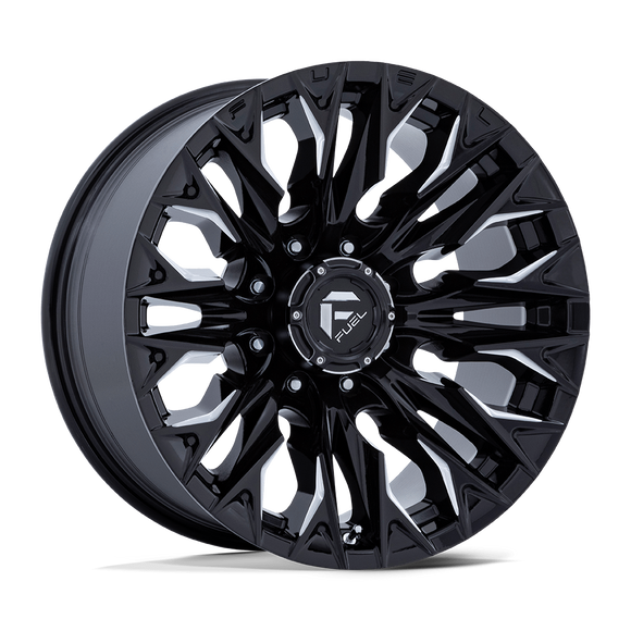 20x9 Fuel Off-Road D803 FLAME Black Wheel 8x170 ET1 CB125.1