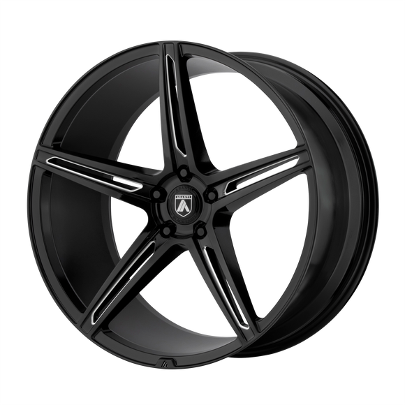 ALPHA 5 20x10.5 Blank GLOSS BLACK MILLED (20 mm) ABL22-20050020BK