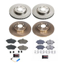 PowerStop OE Stock Replacement Low-Dust Ceramic Brake Pad and Rotor Kit