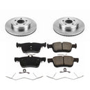 PowerStop OE Stock Replacement Low-Dust Ceramic Brake Pad and Rotor Kit