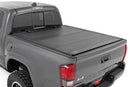 Rough Country Hard Tri-Fold Flip Up Bed Cover For 6' Bed Toyota Tacoma 2005-15