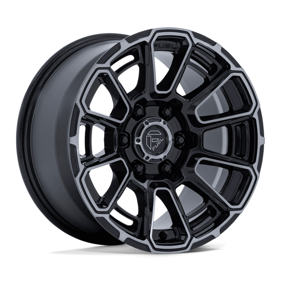 17x9 Fuel FC910 Foxhound Gloss Black 6x139.7 ET1 CB106.1 Wheel