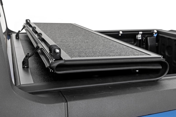 Rough Country Hard Low Profile Bed Cover 4'6" Bed For Ford Maverick 22-24
