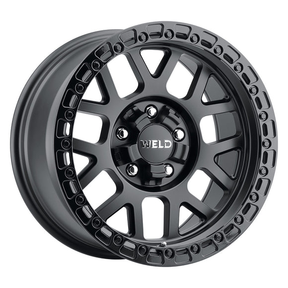 17x10 WELD Off-Road Cinch Black 5x114.3 5x127 ET-25 CB78.1 Wheel Rim