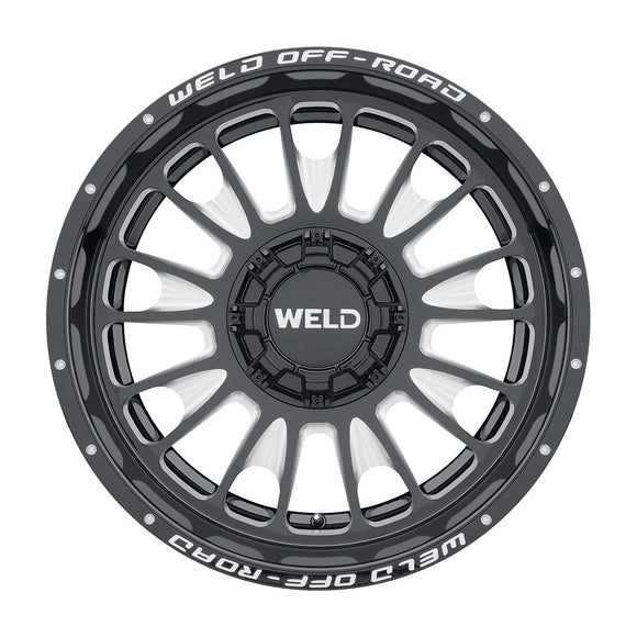 22x10 WELD Off-Road Scorch Black Milled 6x135 6x139.7 ET13 CB106.1 Wheel Rim
