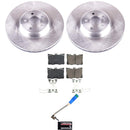 OE Stock Replacement Low-Dust Ceramic Brake Pad and Rotor Kit