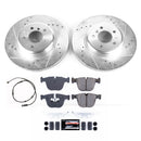 PowerStop Z23 Daily Driver Carbon-Fiber Ceramic Brake Pad and Drilled & Slotted