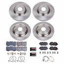 PowerStop OE Stock Replacement Low-Dust Ceramic Brake Pad and Rotor Kit