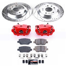PowerStop Z23 Daily Driver Carbon-Fiber Ceramic Pads Drilled & Slotted Rotor & C