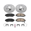 PowerStop Z23 Daily Driver Carbon-Fiber Ceramic Brake Pad and Drilled & Slotted