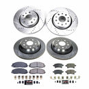 PowerStop Z23 Daily Driver Carbon-Fiber Ceramic Brake Pad and Drilled & Slotted
