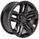 18" Replica CV34B fits Chevrolet Silverado 18x8.5 Black