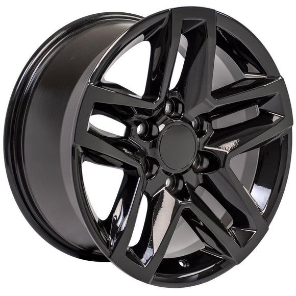18" Replica CV34B fits Chevrolet Silverado 18x8.5 Black