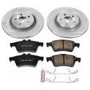 PowerStop Z23 Daily Driver Carbon-Fiber Ceramic Brake Pad and Drilled & Slotted